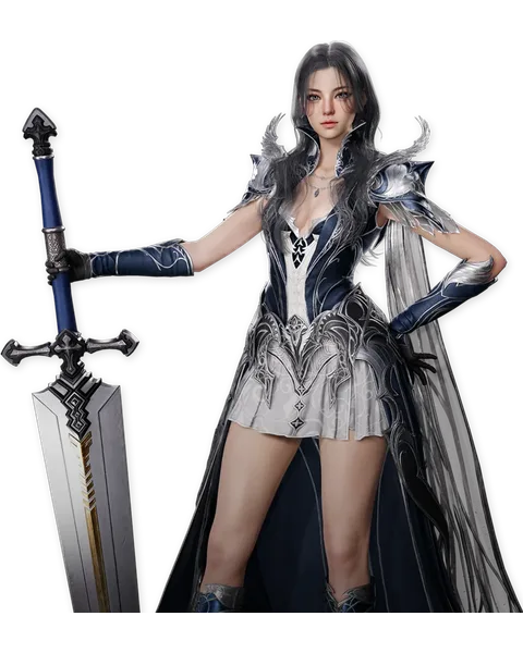 Gladiator character from AION 2
