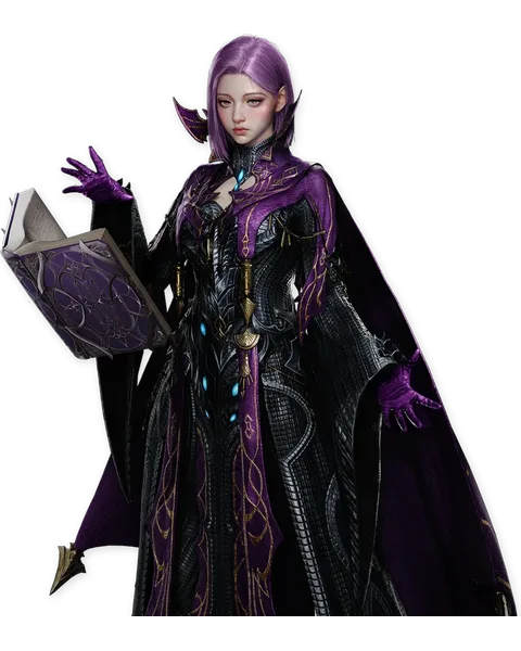 Sorcerer character from AION 2