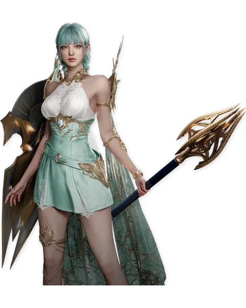 Cleric character from AION 2