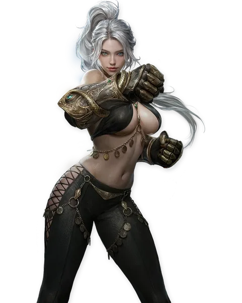 Brawler character from AION 2